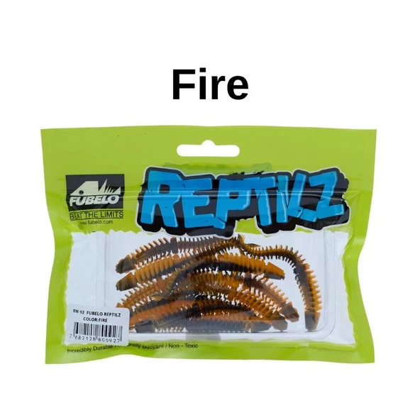 Fubelo Reptilz 7.5 cm Silikon Yem - 3