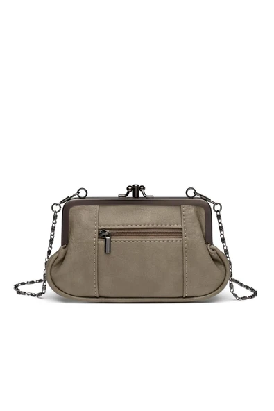 Mini Boy Yıkama Deri Burslu Kadın Kese 21-K Barcelona 1937-7 - 2