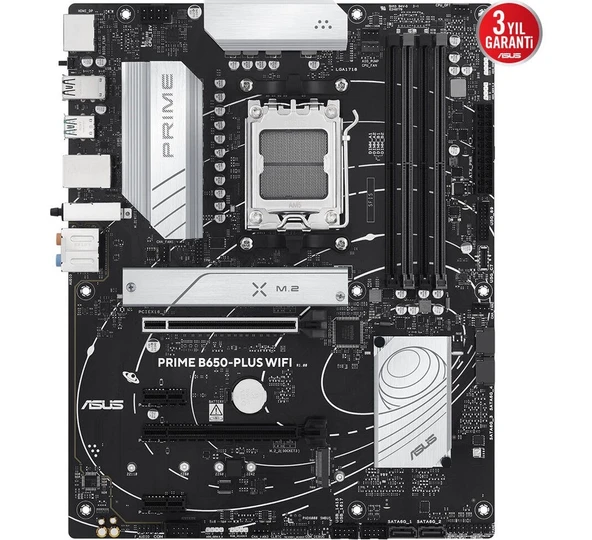 ASUS Prıme B650-PLUS Wıfı Ddr5 Am5 Dp HDMI Atx Anakart ürün görseli