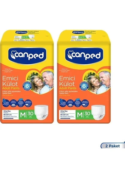 Canped Emici Külot M, Orta, 60 Adet ürün görseli