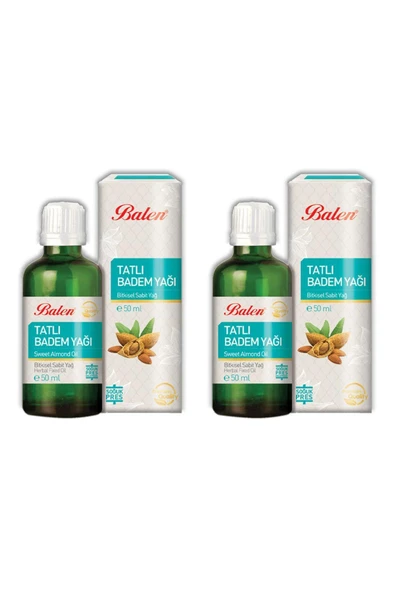 Balen Tatlı Badem Yağı 250 ml 2 Adet