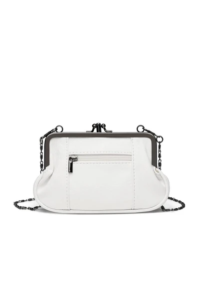 Mini Boy Yıkama Deri Burslu Kadın Kese 21-K Barcelona 1937-7 - 2