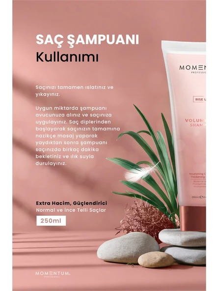 Momentum Şampuan Volumizer Shampoo 250 Ml HACİM VEREN - Resim 3