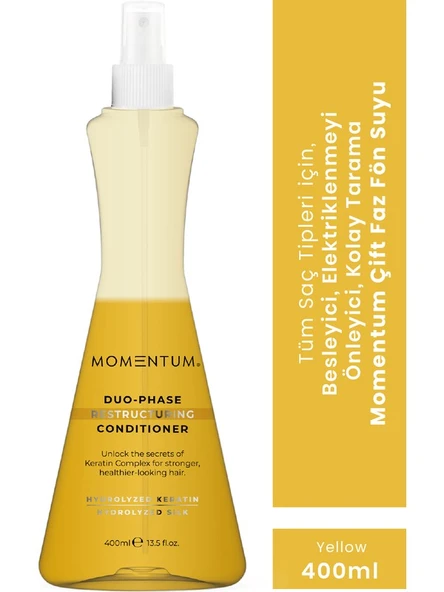 Momentum Fön Suyu Yellow 400 Ml ürün görseli 1