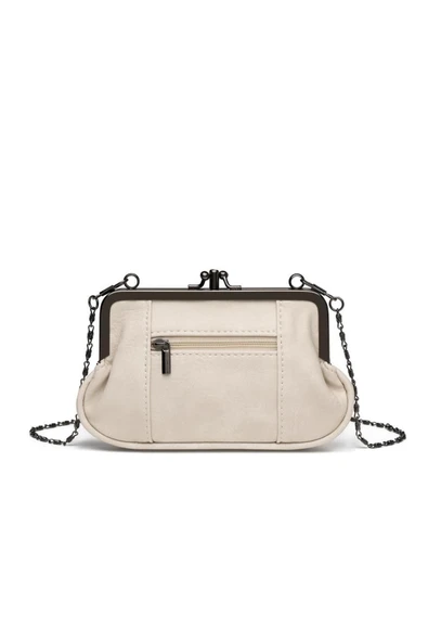 Mini Boy Yıkama Deri Burslu Kadın Kese 21-K Barcelona 1937-7 - 2