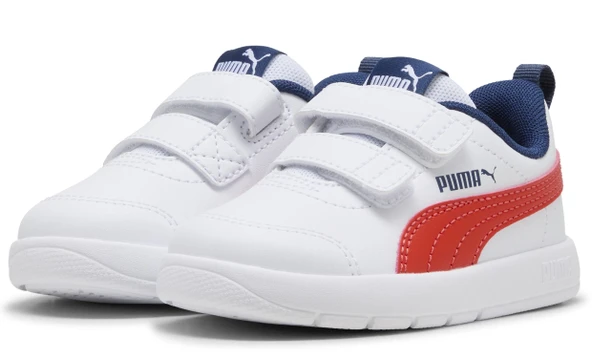 Puma Courtflex V3 V Inf 310252 Ortopedik Bebek Çocuk Spor Ayakkabı - Resim 10