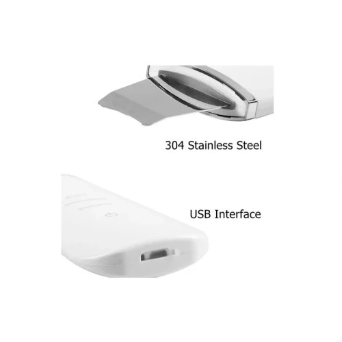 Ultrasonik Spatula Yüz Akne Giderici Siyah Nokta Temizleme Cihazı - 4