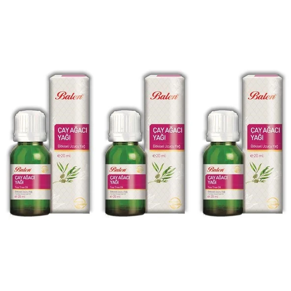 Balen Çay Ağacı Yağı 3 x 20 ML