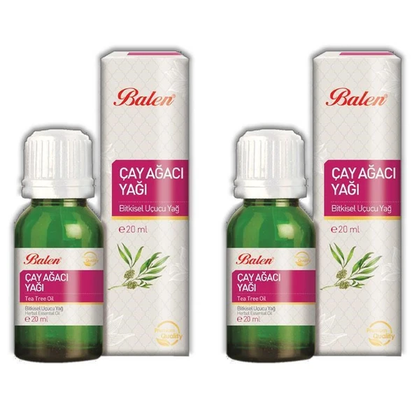 Balen Çay Ağacı Yağı 2 x 20 ML