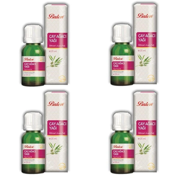 Balen Çay Ağacı Yağı 4 x 20 ML