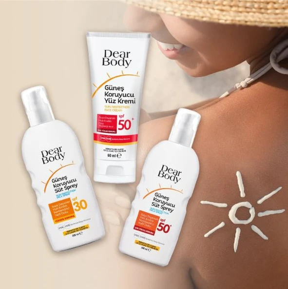 Dear Body Güneş Koruyucu Yüz Kremi Spf50 60 Ml - 2