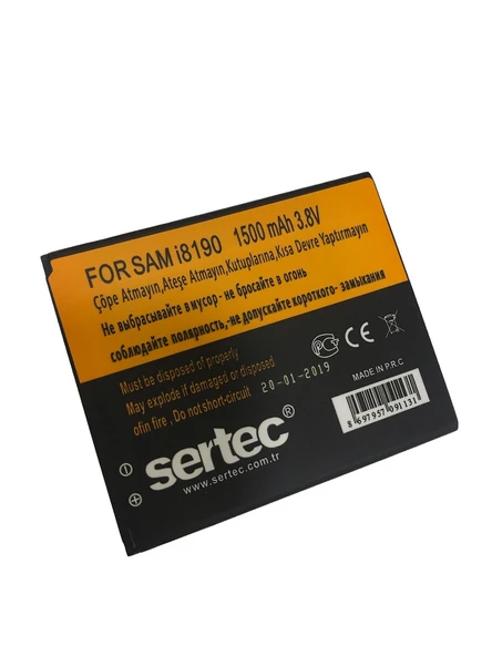 Samsung GALAXY S3 MINI i8190 Uyumlu Batarya - 1
