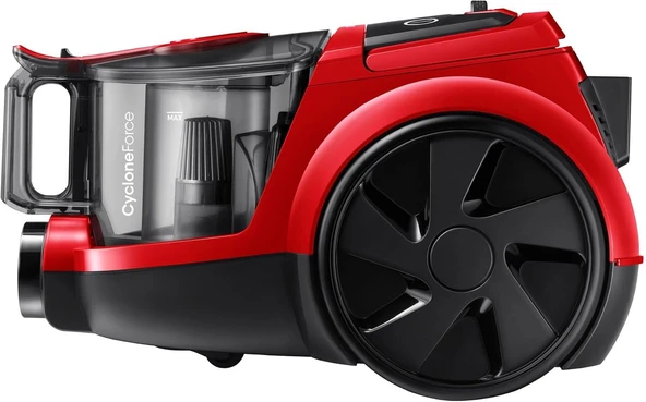 Samsung VC07R302MVR/TR Toz Torbasız Elektrikli Süpürge Kırmızı - Resim 4