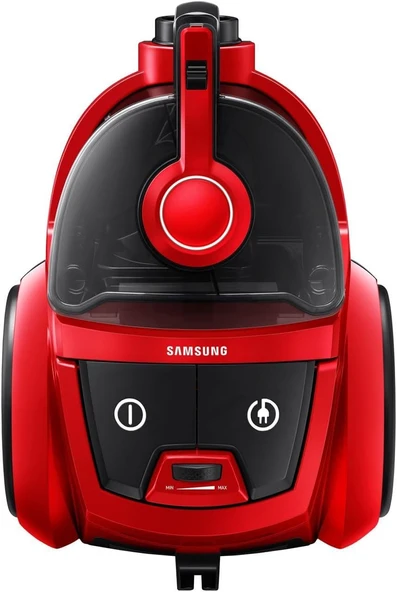 Samsung VC07R302MVR/TR Toz Torbasız Elektrikli Süpürge Kırmızı - Resim 2