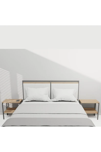 Lagomood Modulago Midi Otel Mobilya Takımı Antrasit Ceviz - 5