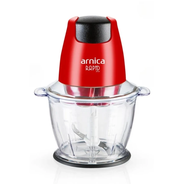 Arnica Rapid Plus Kırmızı GH21132 Mini 500 W Doğrayıcı - 5