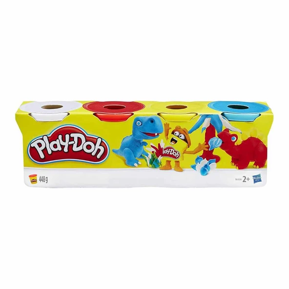 Play Doh 4 Renk 448gr Oyun Hamuru - 1 Adet