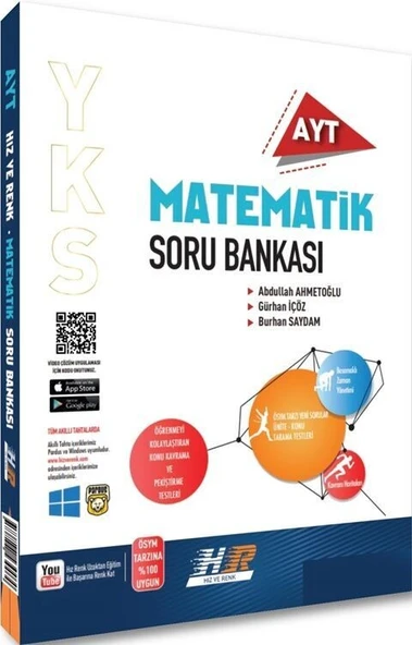 AYT Matematik Soru Bankası Hız ve Renk Yayınları ürün görseli 1