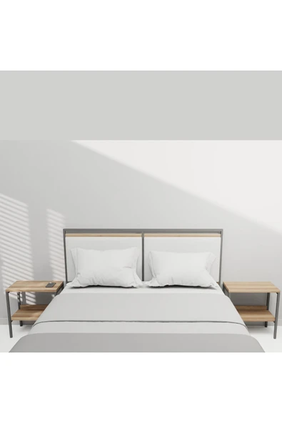 Lagomood Modulago Maxi Otel Mobilya Takımı Antrasit Ceviz - 5