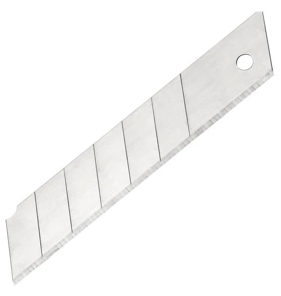 VIP-TEC 25 mm maket bıçağı yedeği ( 1 TÜP 10 adet ) ürün görseli 1