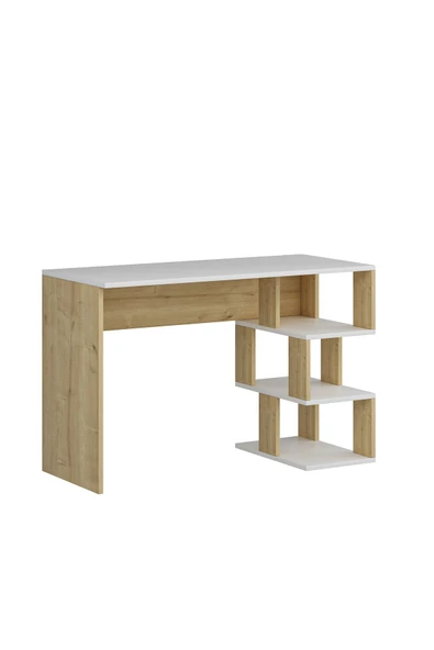 CENEYRA DARDANOS ÇALIŞMA MASASI SAFİRMEŞE-BEYAZ - 4