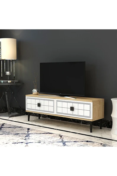 CENEYRA TSA1201DB - YUKA TV STAND SAFİRMEŞE-BEYAZ 120CM - 2