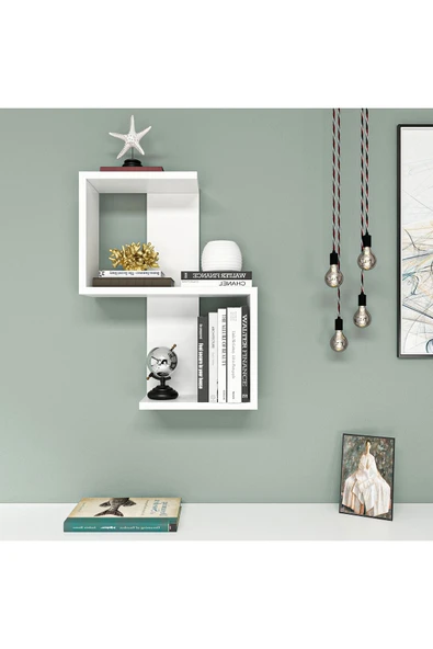 CENEYRA OCTA DUVAR RAFI BEYAZ - 5