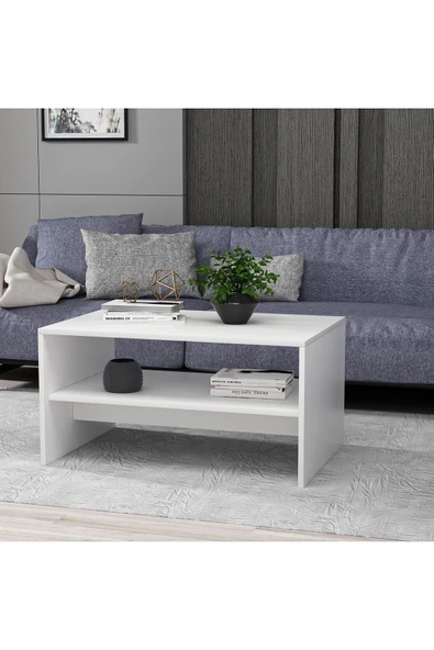 CENEYRA OLLON ORTA SEHPA BEYAZ-BEYAZ - 4