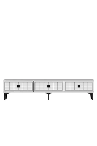 CENEYRA TSA1801B - YUKA TV STAND BEYAZ 180CM - 3