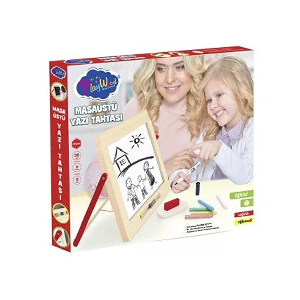 Nessiworld  PlayWood Ahşap Masa Üstü Yazı Tahtası 385 ürün görseli