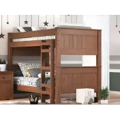 İki katlı %100 Ahşap Ranza