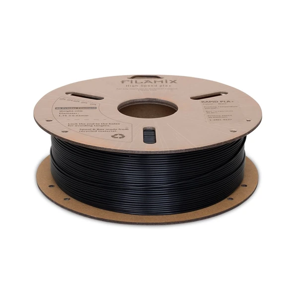 Filamix Yüksek Hızlı Hyper Pla Filament Siyah - 3