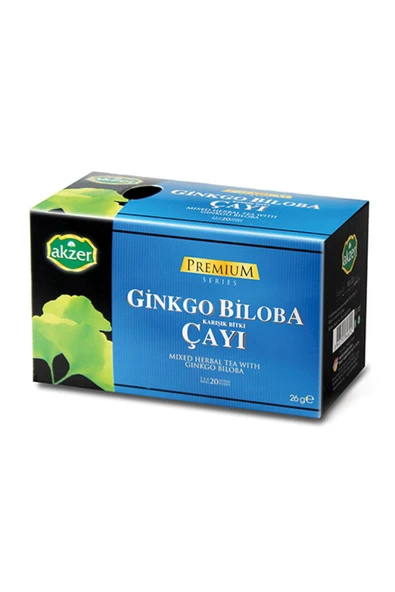 Ginkgo Biloba Çayı Doğal 20 Süzen Poşet ürün görseli