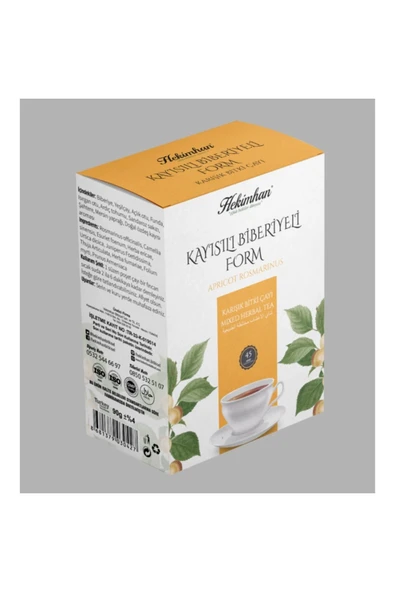 KAYISILI BİBERİYELİ KARIŞIK ÇAY (45'li Süzen Poşet) ürün görseli