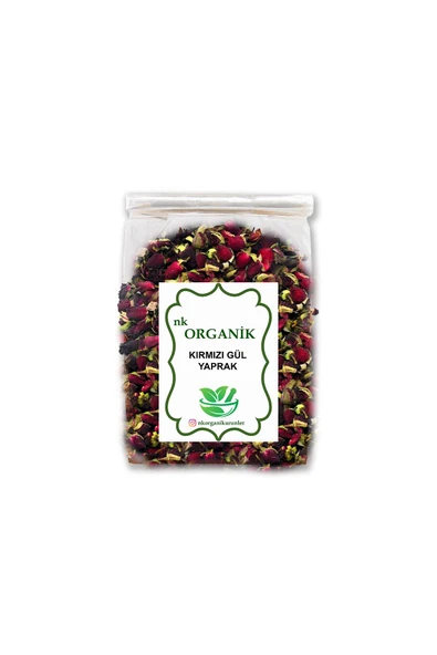 Gül Kurusu Kırmızı Yaprak 50gr ürün görseli