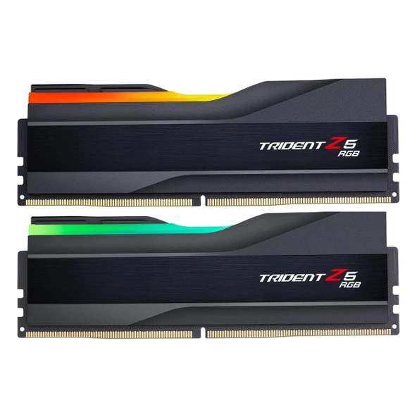 G.Skill Trident Z5 RGB F5-6000J2836G16GX2-TZ5RK 32GB (2x16GB) DDR5 6000MHz CL28 Masaüstü Bellek - 1