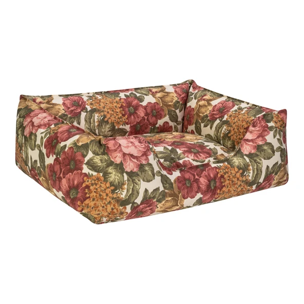 Pet Comfort Alpha  Gül Desenli Köpek Yatağı M 80x65cm - Resim 2