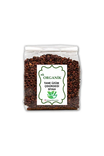 Nk Organik Siyah Üzüm Çekirdeği 75 gr ürün görseli 1