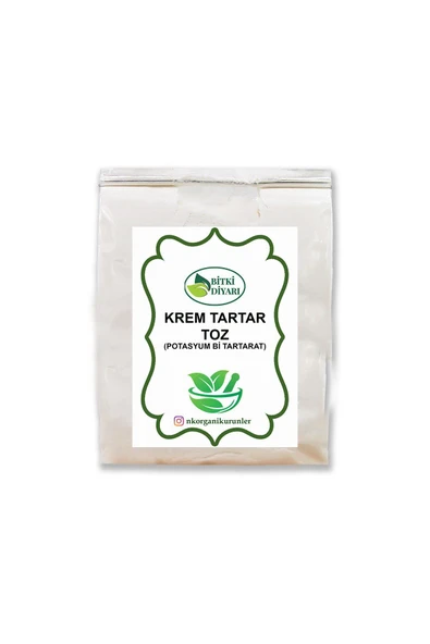 Krem Tartar Toz (Potasyum Bitartarat) 100gr ürün görseli