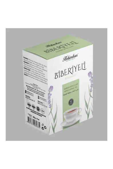 Nk Organik BİBERİYELİ KARIŞIK ÇAY Doğal 45'li Süzen Poşet ürün görseli