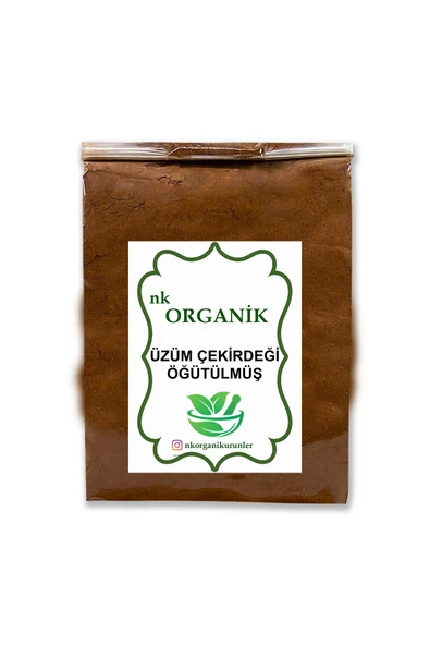 Nk Organik Siyah Üzüm Çekirdeği Öğütülmüş 250 gr ürün görseli 1