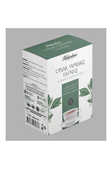 Nk Organik ÇINAR YAPRAKLI KARIŞIK ÇAY (45'li Süzen Poşet) ürün görseli