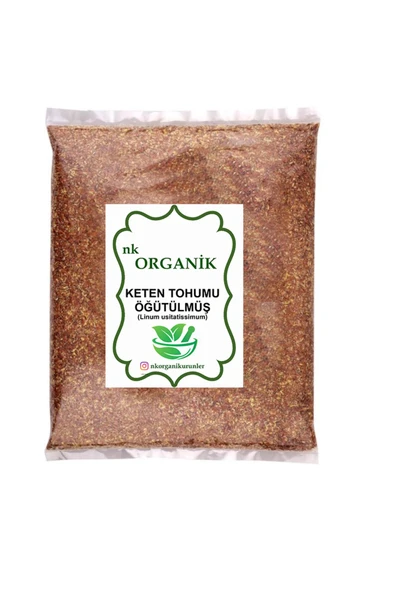 Nk Organik Keten Tohumu Öğütülmüş 50gr