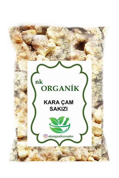 Nk Organik Kara Çam Sakızı 50gr - 1