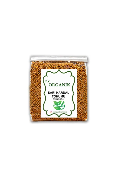 Nk Organik Sarıhardal Tohumu (Brassica alba) Yeni Hasat 75 gr ürün görseli