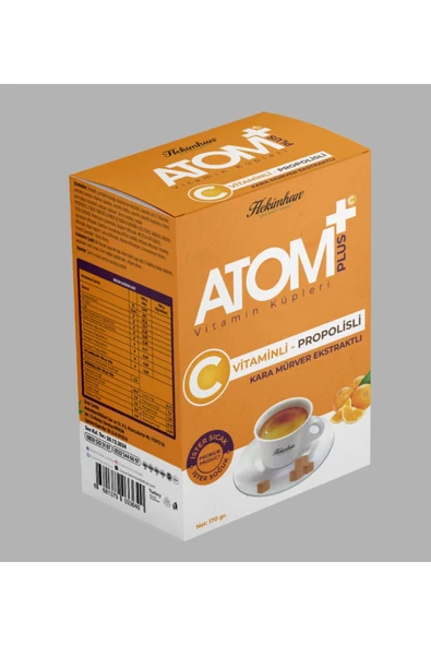 C VİTAMİNLİ PROPOLİSLİ MÜRVERLİ ATOM ÇAYI 150 GR ürün görseli