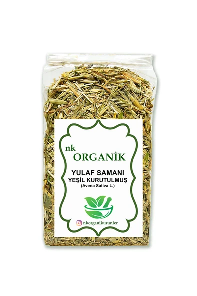 Nk Organik Yulaf Samanı Yeşil Kurutulmuş 250gr - 1