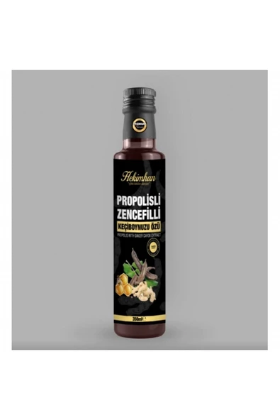 PROPOLİSLİ ZENCEFİLLİ KEÇİBOYNUZU ÖZÜ 350 GR ürün görseli
