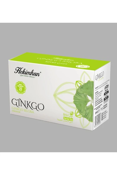 Ginko Biloba Çayı Doğal 20li Süzen Poşet ürün görseli 1