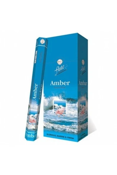 FLUTE İNCENSE AMBER TÜTSÜ 20 Lİ ürün görseli